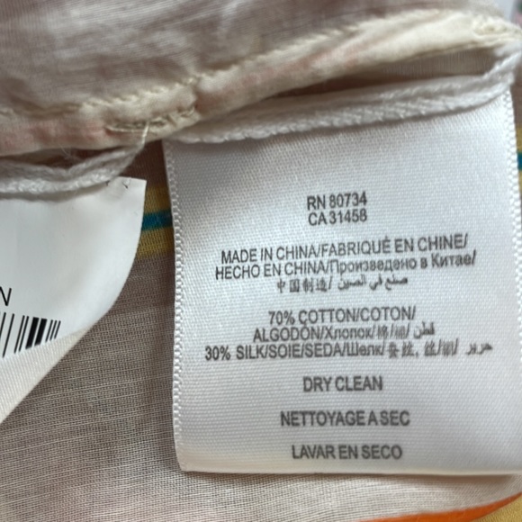 BCBG Maxazria Gibson Button Down Shirt Size XXS - Picture 7 of 8